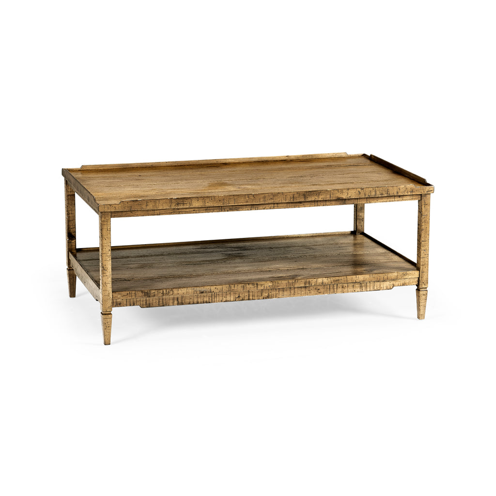 Casual Accents Medium Driftwood Cocktail Table | Jonathan Charles - 491021-DTM