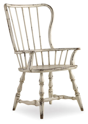 Sanctuary Spindle Back Arm Chair | Hooker Furniture - 5403-75300