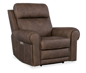 Duncan Power Recliner w/Power Headrest & Lumbar | Hooker - SS635-PHZL1-088