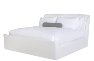 Saint Germain King Sleigh Bed - Cream | Century Furniture - TSA-146-V1