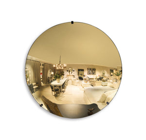 Rive Gauche Convex Mirror - Gold | Century Furniture - TSA-234-V1