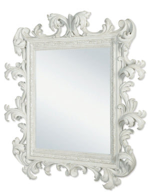 Italian Rococo Mirror Frenchpaintedblanc | Century Furniture - TSA-235-V1