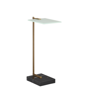 Currey & Co Neil Black Drinks Table | 4000-0032