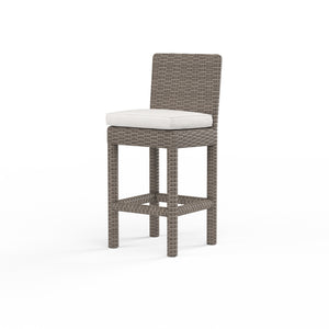 Coronado Counter Stool in Canvas Flax w/ Self Welt - Driftwood | Sunset West - SW2101-7C-FLAX-STKIT