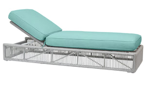 Miami Adjustable Chaise - Frost Finish | Sunset West - SW4401-9