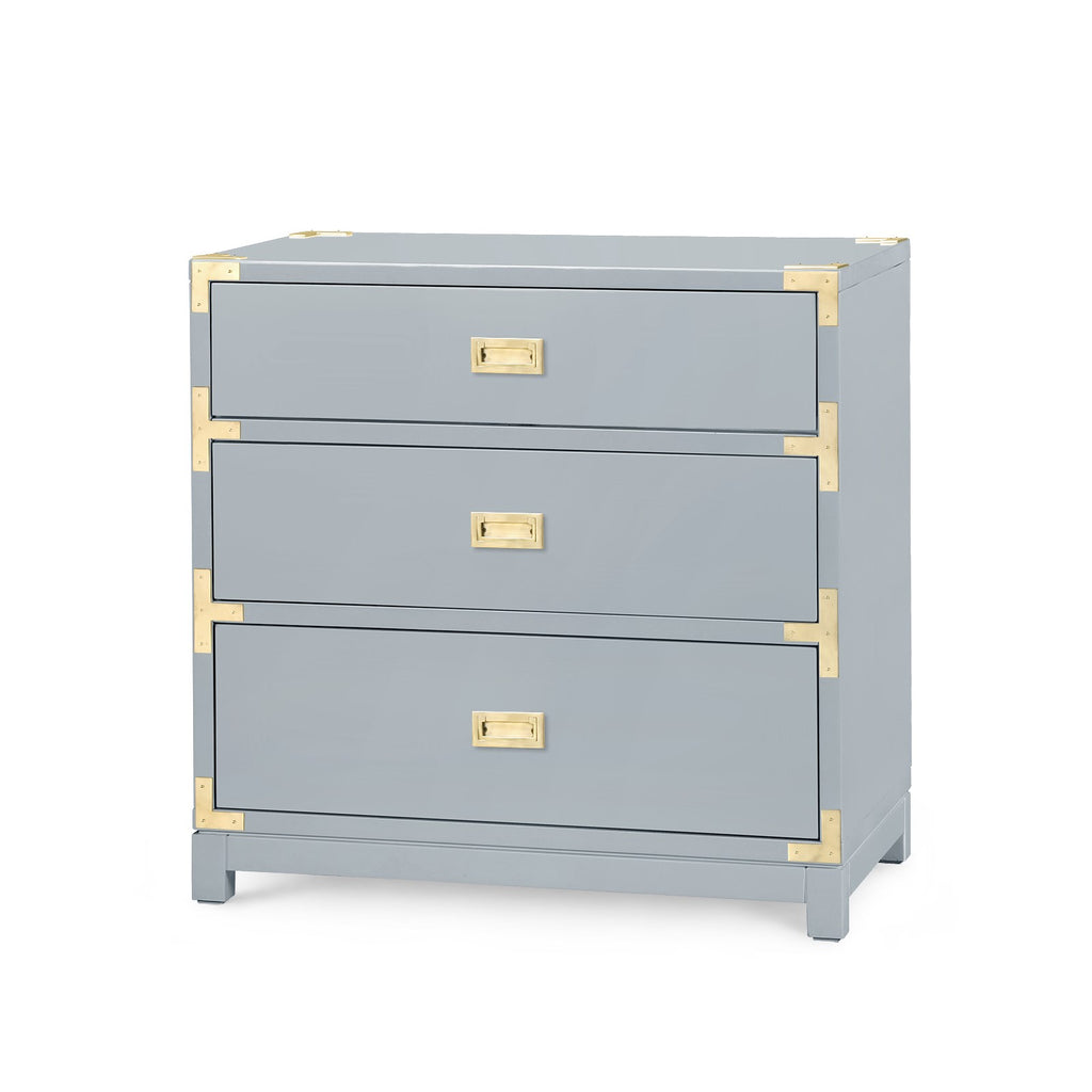 Victoria 3-Drawer Side Table | Villa & House  - VIC-130-36