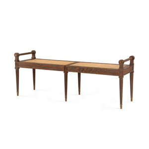Vienna Large Bench - Driftwood | Villa & House - VIE-520-92