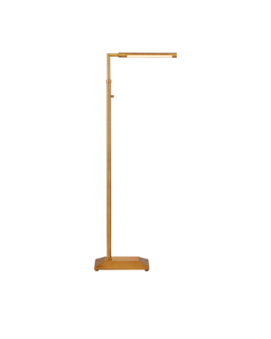 Currey & Co Autrand Brass Floor Lamp | 8000-0157