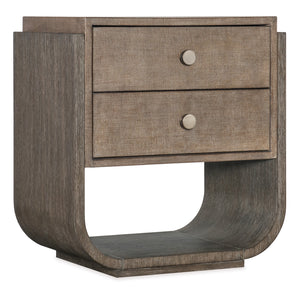 Modern Mood Two Drawer Nightstand | Hooker - 6850-90416-89