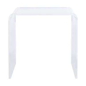 Pryor Acrylic Side Table | Safavieh - ACC8000