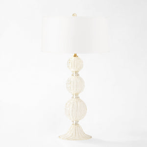 PERLA Murano Glass Lamp | Decorative Crafts - DCO2-WH31