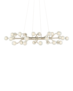 Currey & Co Chaldea Silver Chandelier | 9000-0996