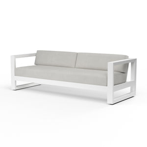 Newport Sofa in Cast Silver, No Welt - Frost | Sunset West - SW4801-23-SLVR-STKIT