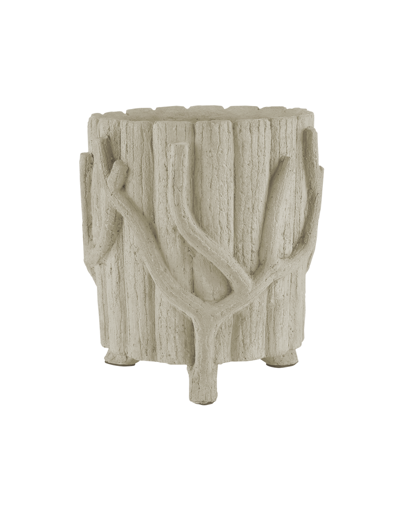 Currey & Co Medium Faux Bois Planter | 2200-0020