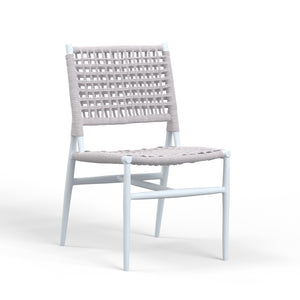 Bahia Armless Dining Chair - Cream Finish | Sunset West - SW4902-1A