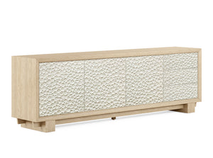 Water Pelagic Cast Metal Entertainment Console | Jonathan Charles Furniture - 001-3-401-WWO