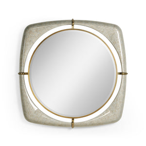 Toulouse Eggshell Mirror 42" | Jonathan Charles Furniture - 500360-42D-EA002