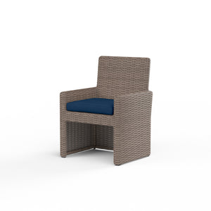 Coronado Dining Chair w/ Sunbrella Fabric - Driftwood Finish | Sunset West - SW2101-1
