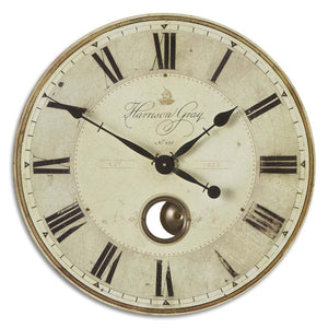 Uttermost Harrison Gray 23 Clock
