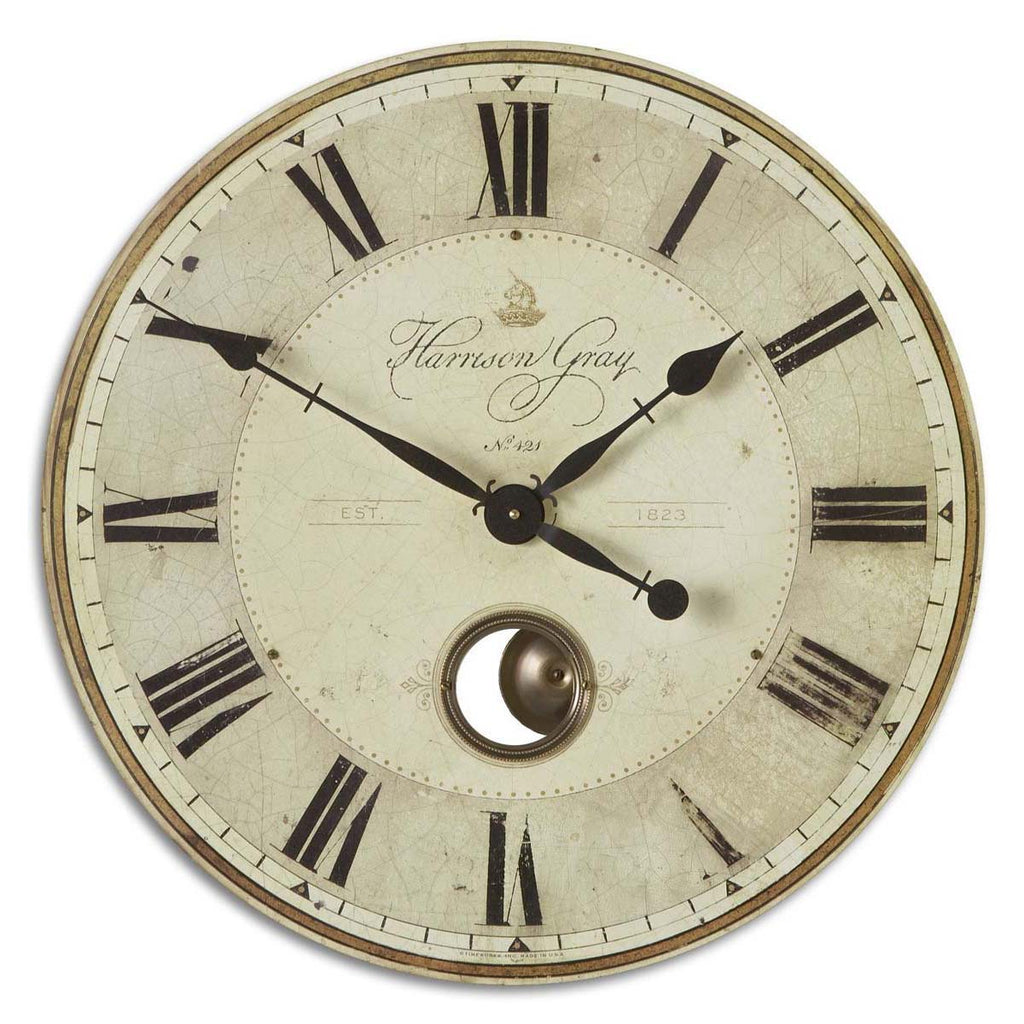Uttermost Harrison Gray 23 Clock