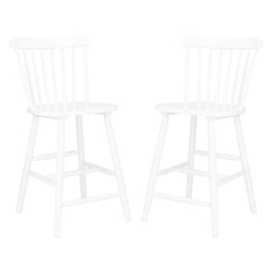 Safavieh Galena Counter Stool - White (Set of 2)