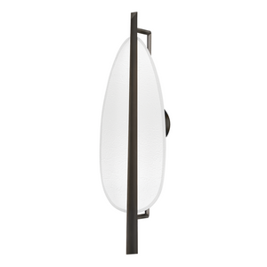 Hudson Valley Lighting Led Wall Sconce - Black Nickel/White Plaster