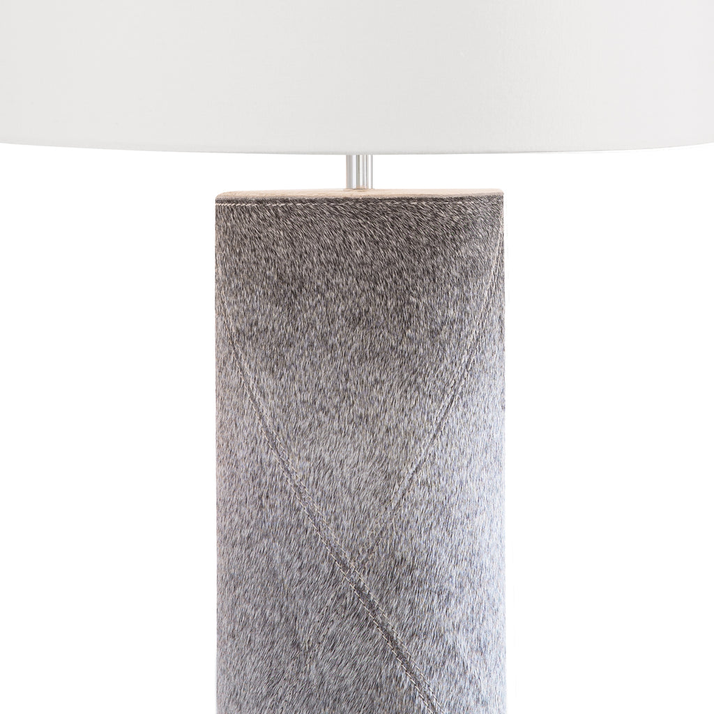 Regina Andrew Andres Column Table Lamp (Grey)