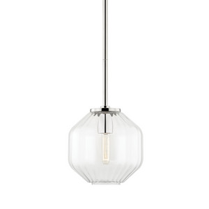 Hudson Valley Lighting 1 Light A Pendant - Polished Nickel