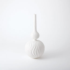 Magura Vase-Snow-Med | Global Views - 1847