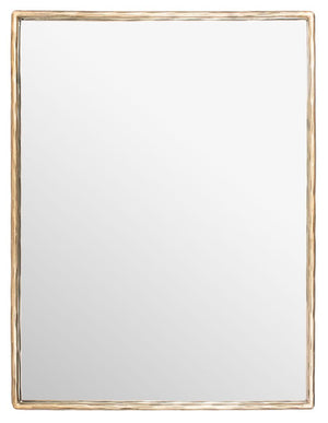 Safavieh Couture Trish Small Rectangle Mirror - Brass