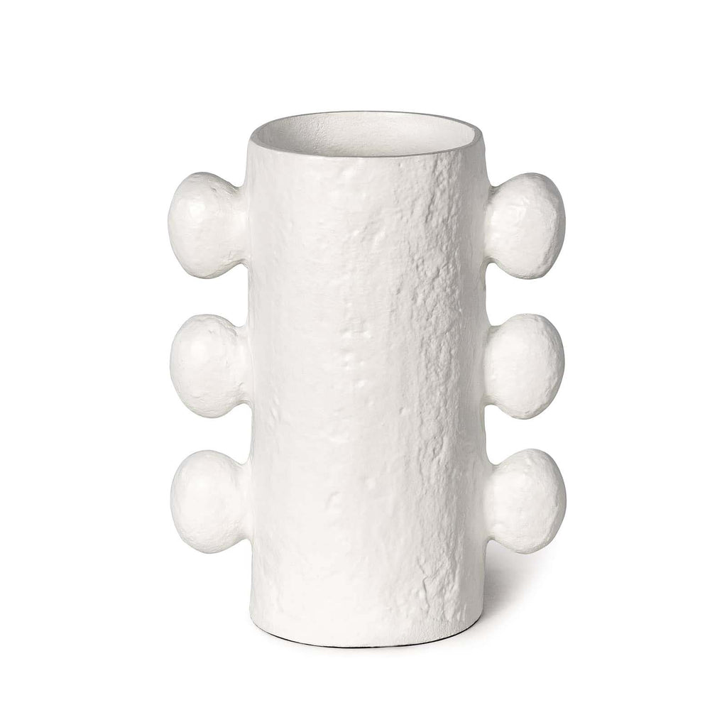 Regina Andrew Sanya Metal Vase Small (White)