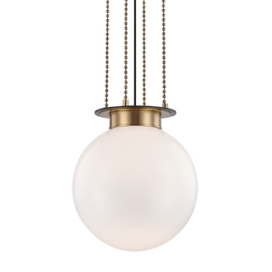 Hudson Valley Lighting 1 Light Large Pendant - Aged Old Bronze
