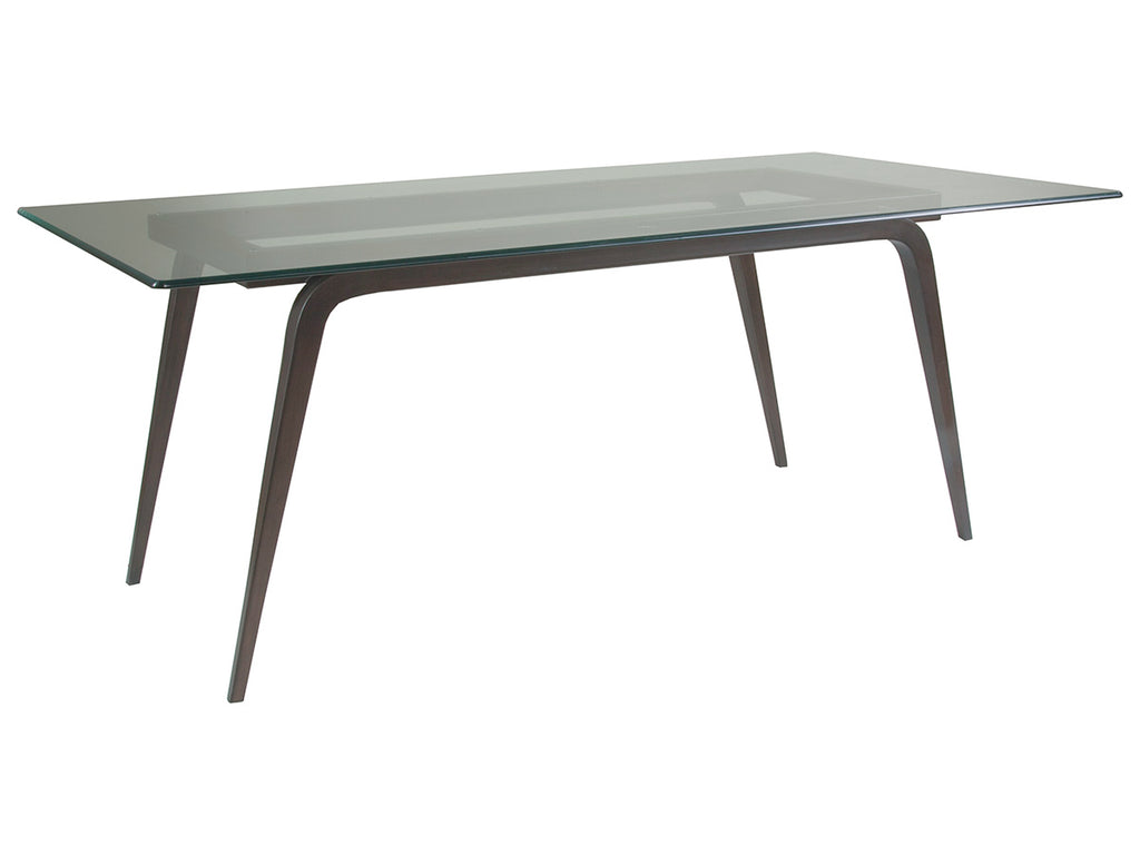 Mitchum Rectangular Dining Table With Glass Top | Artistica Home - 01-2019-877C-43