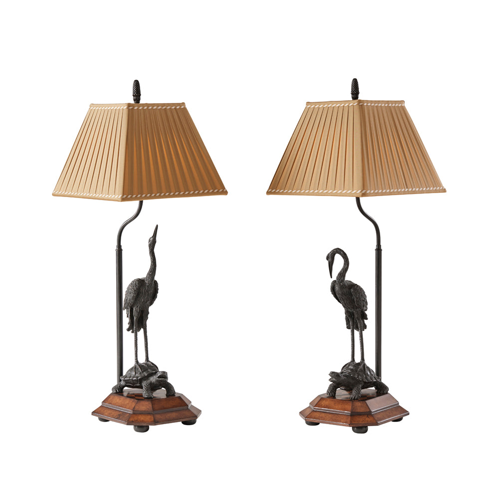 Meiji Cranes Table Lamp | Theodore Alexander - 2021-633