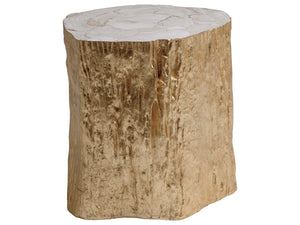 Trunk Segment Spot Table - Gold Leaf | Artistica Home - 2036-950