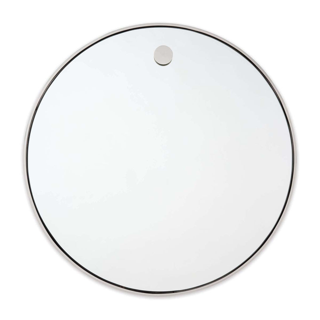 Regina Andrew Hanging Circular Mirror (Polished Nickel)