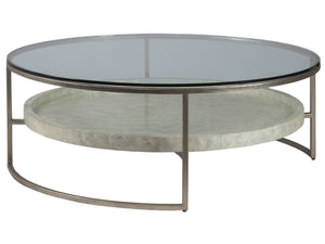 Cumulus Capiz Large Round Cocktail Table | Artistica Home - 2156-941C