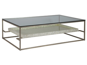 Cumulus Capiz Large Rectangular Cocktail Table | Artistica Home - 2156-949C