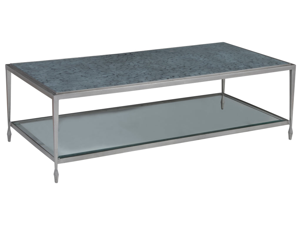Sashay Silver Rectangular Cocktail Table | Artistica Home - 01-2213-945C