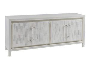 Elation White Media Console | Artistica Home - 2267-907
