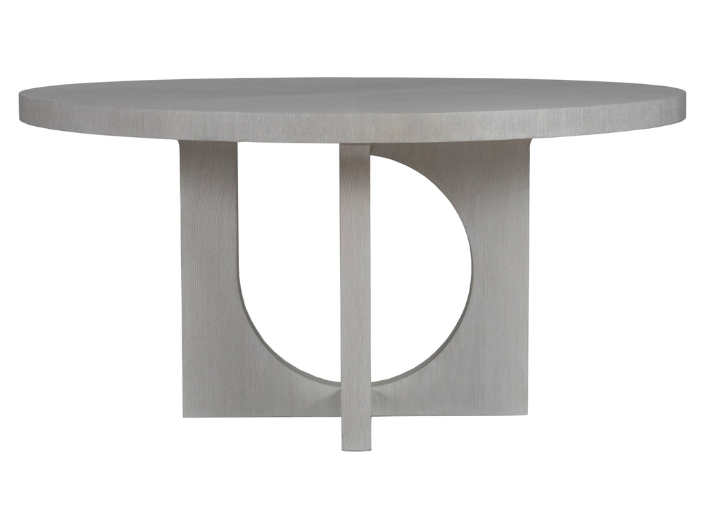 Misty Gray Apostrophe Round Dining Table | Artistica Home - 01-2287-870C