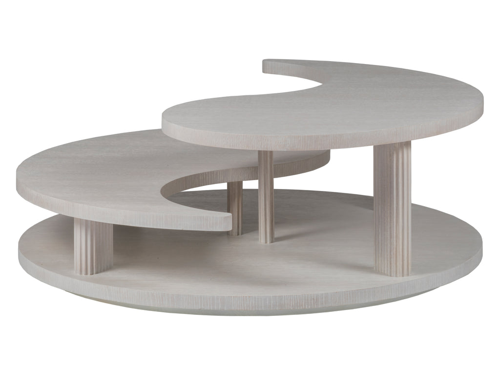 Misty Gray Yin Yang  Cocktail Table | Artistica Home - 01-2287-943