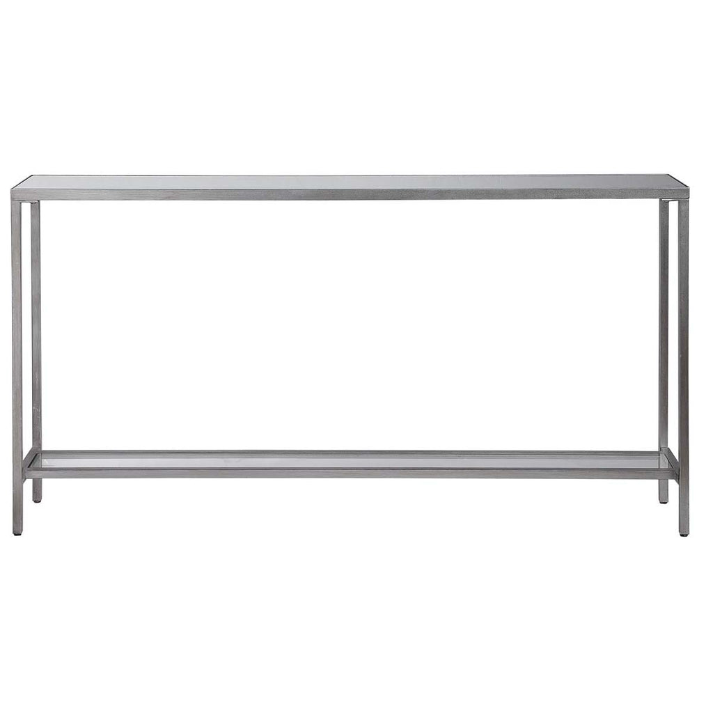 Uttermost Hayley Silver Console Table