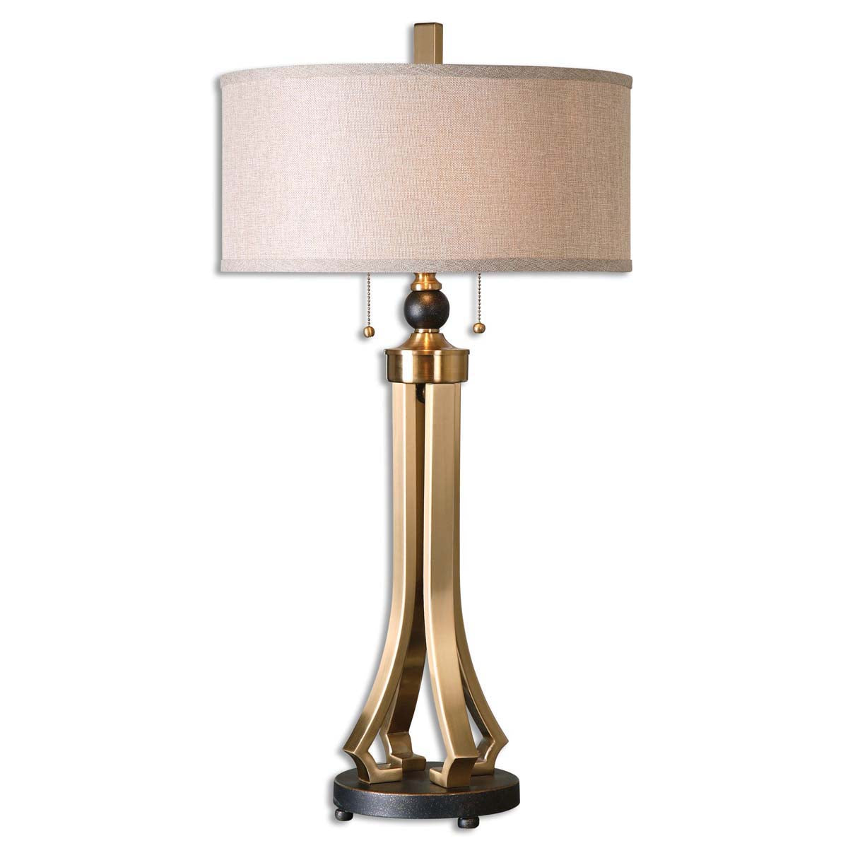 Uttermost Selvino Brushed Brass Table Lamp – Safavieh Home