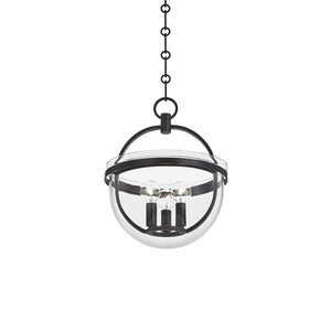 Hudson Valley Lighting 3 Light Lantern - Aged Iron