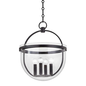 Hudson Valley Lighting 4 Light Lantern - Aged Iron