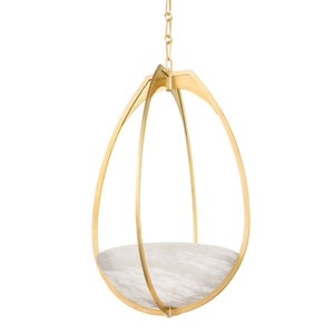 Hudson Valley Lighting 1 Light Pendant - Brass