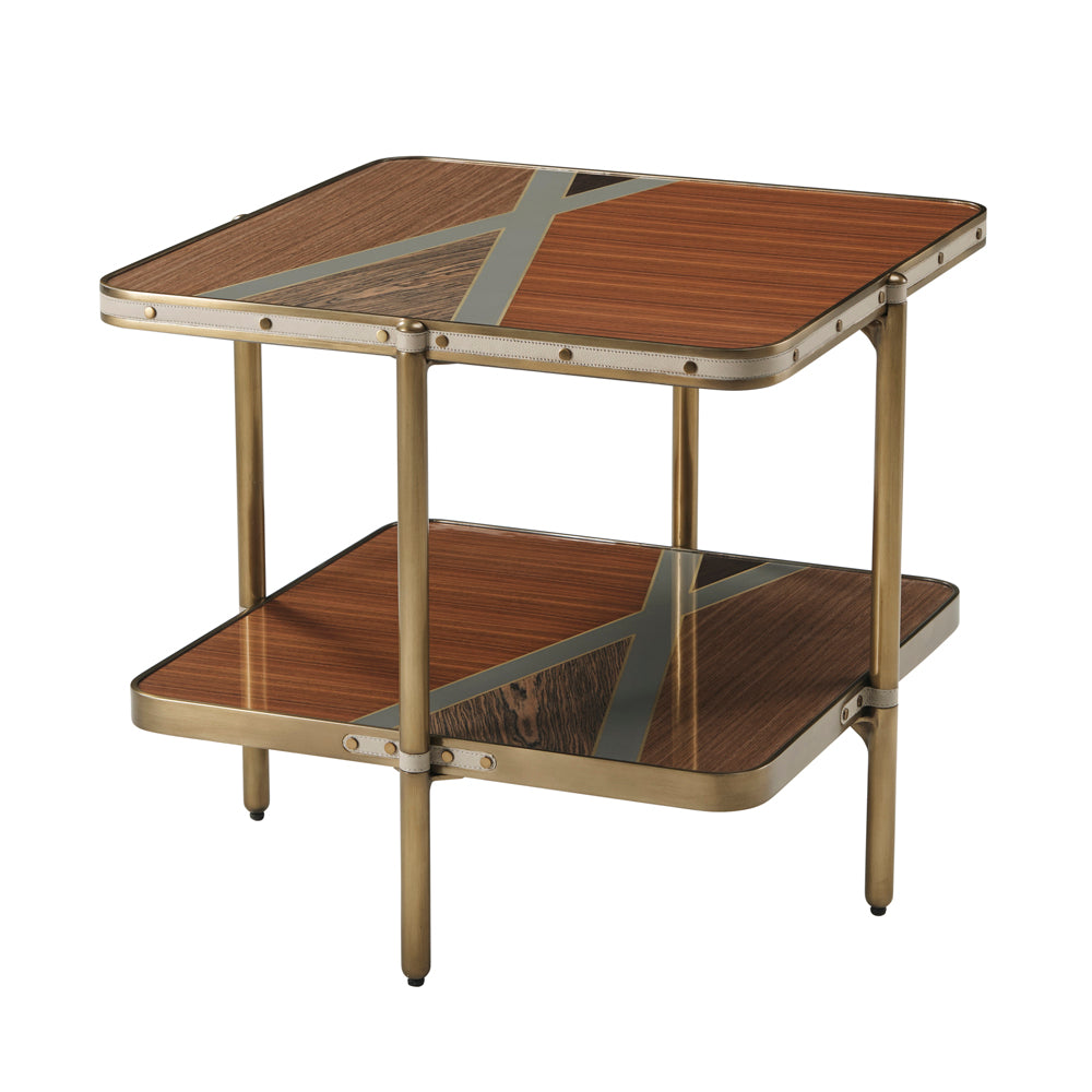 Iconic Two Tiered Side Table II | Theodore Alexander - 5029-087
