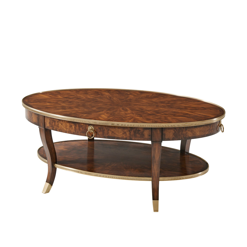Around in Circles Cocktail Table | Theodore Alexander - 5105-158