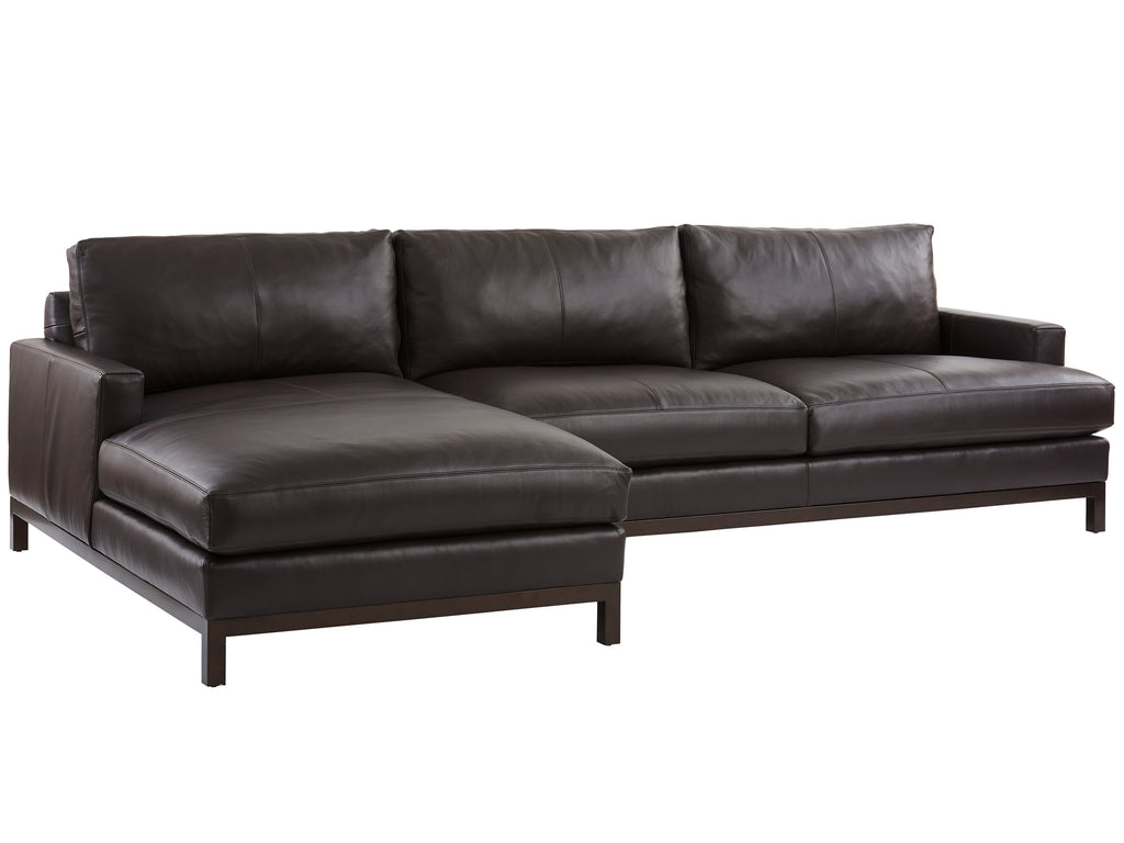 Horizon Leather Sectional | Barclay Butera - 01-5178-50S-01-41